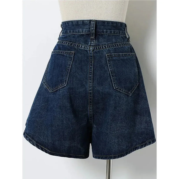 High Waisted Denim Shorts for Women