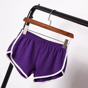 Women Summer 2024 New Candy Color Anti Emptied Skinny Shorts