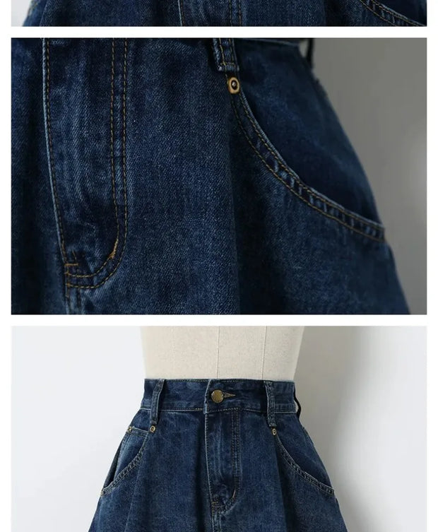 High Waisted Denim Shorts for Women