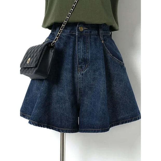 High Waisted Denim Shorts for Women