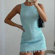 Fashion Lace Off Shoulder Mini Dress For Women